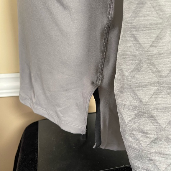 NIKE PRO Training Shirt Grey DriFit Moisture Wick Performance Size Large - Picture 3 of 10